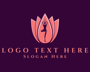 Pink Yoga Wellness Logo