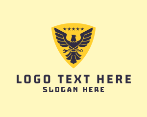 Shield Eagle Wrench Logo