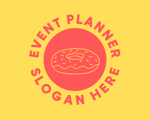 Doughnut Donut Circle Logo