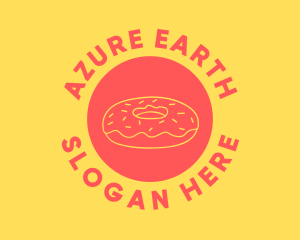 Doughnut Donut Baking logo design