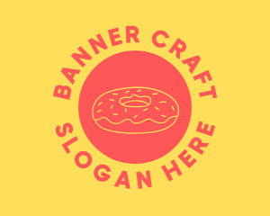 Doughnut Donut Baking logo design