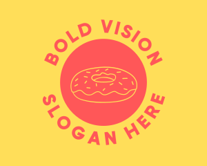 Doughnut Donut Baking logo design