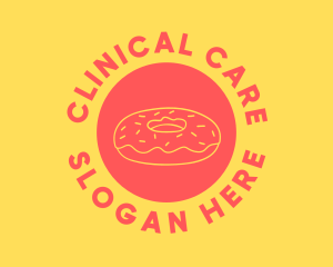 Doughnut Donut Baking logo design