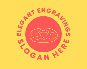 Doughnut Donut Baking logo design