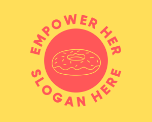 Doughnut Donut Baking logo design