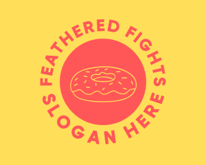 Doughnut Donut Baking logo design