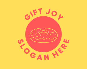 Doughnut Donut Baking logo design