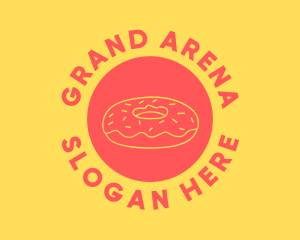 Doughnut Donut Baking logo design