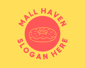 Doughnut Donut Baking logo design