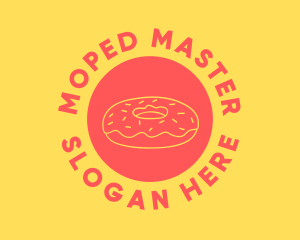 Doughnut Donut Baking logo design