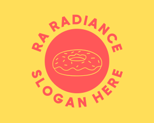 Doughnut Donut Baking logo design