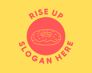 Doughnut Donut Baking logo design