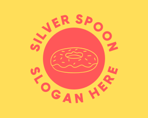 Doughnut Donut Baking logo design