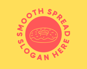 Doughnut Donut Baking logo design