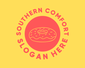 Doughnut Donut Baking logo design