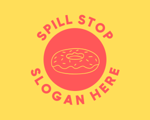 Doughnut Donut Baking logo design