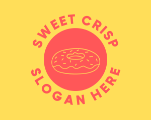 Doughnut Donut Baking logo design