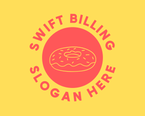 Doughnut Donut Baking logo design