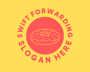 Doughnut Donut Baking logo design