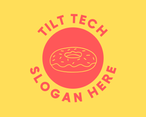 Doughnut Donut Baking logo design