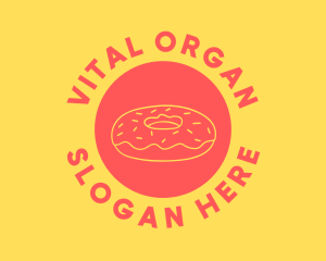 Doughnut Donut Baking logo design