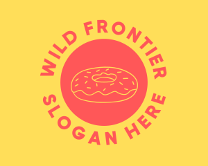 Doughnut Donut Baking logo design