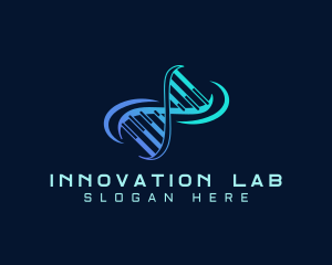 Laboratory - DNA Laboratory Facility logo design