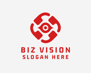 Eye Vision Lens logo design