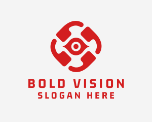 Eye Vision Lens logo design