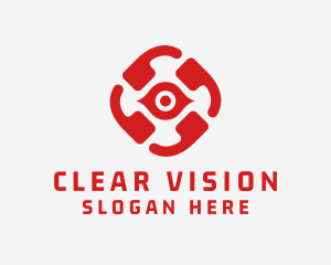 Eye Vision Lens logo design