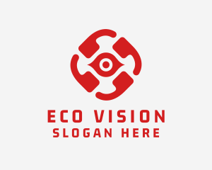 Eye Vision Lens logo design