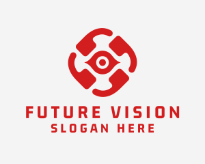 Eye Vision Lens logo design