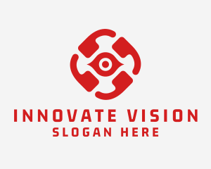 Eye Vision Lens logo design