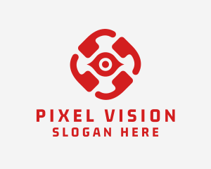 Eye Vision Lens logo design