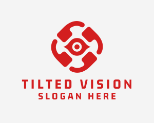 Eye Vision Lens logo design