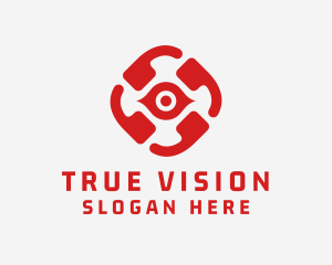 Eye Vision Lens logo design