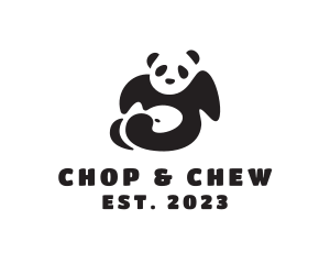 Ngo - Lazy Panda Bear logo design