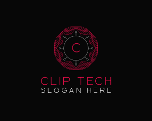 Tech Ai Cyber Software logo design