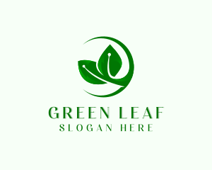 Biotech Leaf Farming  logo design