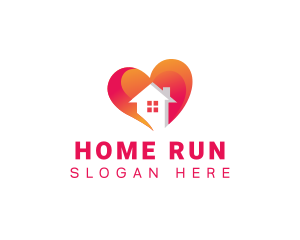 Home Love Charity logo design