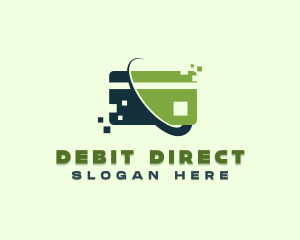 Debit - Credit Card Payment logo design