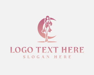 Bikini - Woman Stylish Fashion logo design