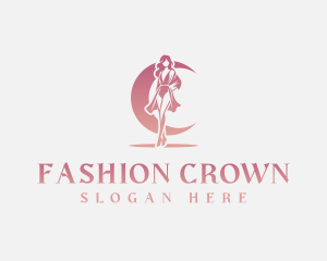 Woman Stylish Fashion logo design