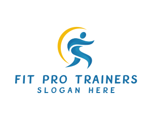 Gym Fitness Trainer logo design