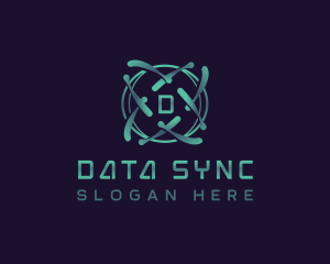 Technology Data Network logo design