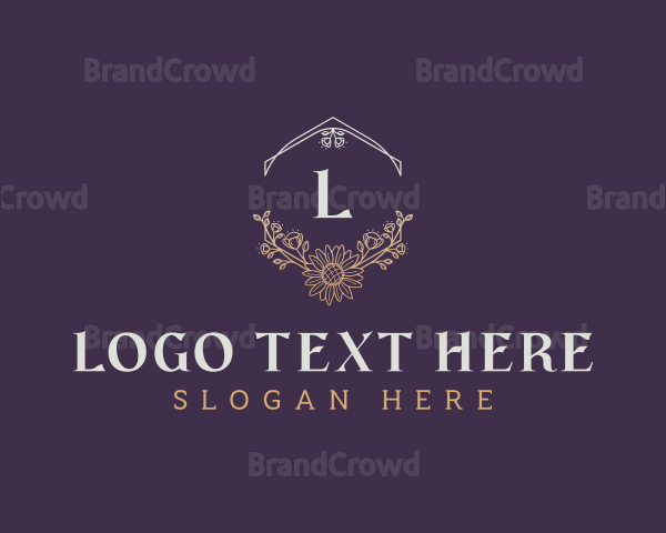 Elegant Boutique Flower Logo