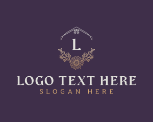 Stylish - Elegant Boutique Flower logo design