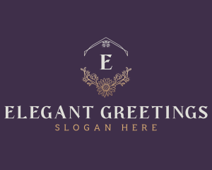 Elegant Boutique Flower logo design