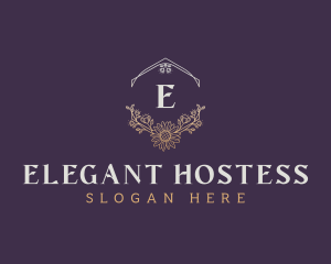 Elegant Boutique Flower logo design