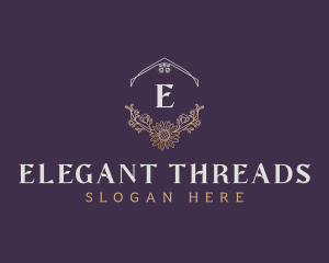 Elegant Boutique Flower logo design